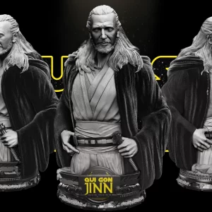 Qui Gon Jinn Bust