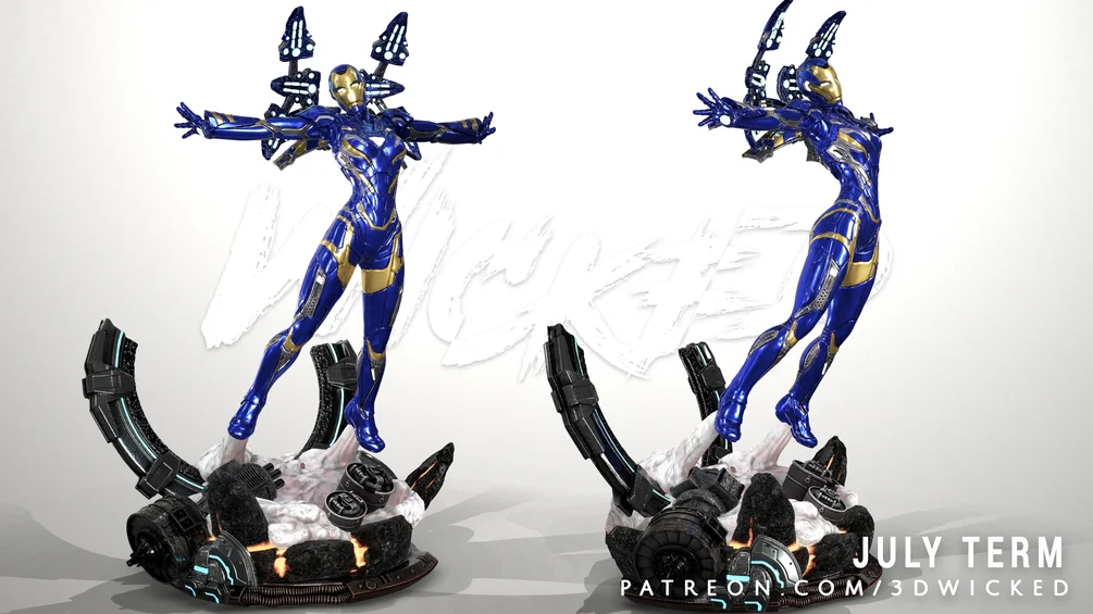 Rescue Pepper Potts Sculpture (Model Kit) – JKL Creators