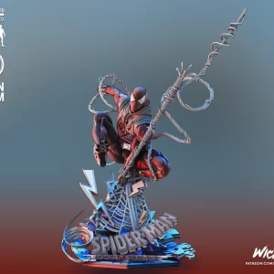 Scarlet Spider Sculpture