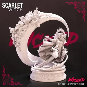 Scarlet Witch Sculpture