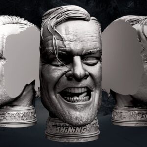 Shining Jack Torrance Book Holder Bust