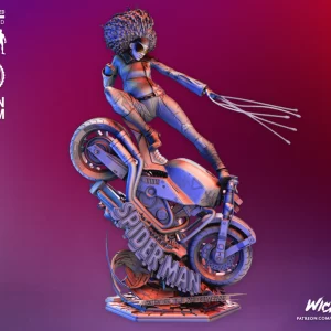 Spider Woman SpiderVerse Sculpture