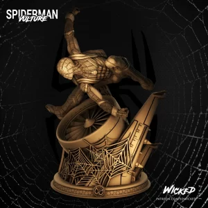 Spiderman Jet Sculpture