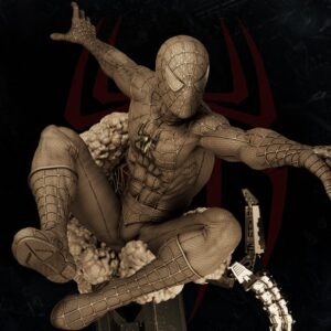 Spiderman Tobey Sculpture (Model Kit)