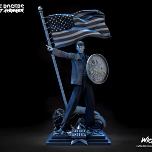 Steve Rogers Sculpture