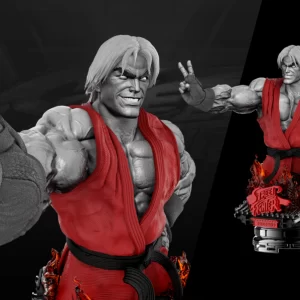 Street Fighter Ken Bust