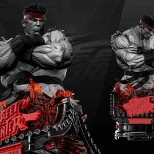 Street Fighter Ryu Bust