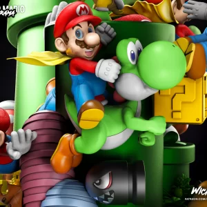 Super Mario World Sculpture