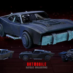 The Batman Batmobile Sculpture