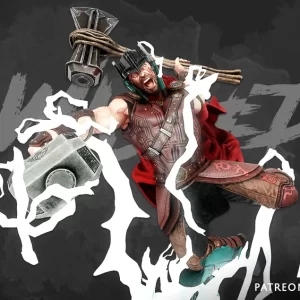 Thor Ragnarok Sculpture