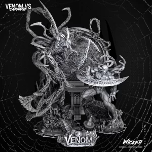Venom vs Carnage Diorama (Model Kit)