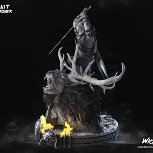 Witcher Geralt de Rivia Sculpture