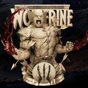 Wolverine Comic Bust