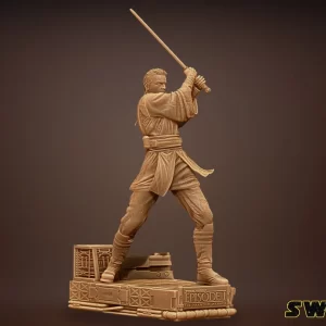Young Obi Wan Sculpture