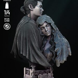 Anakin and Padme Portrait Bust