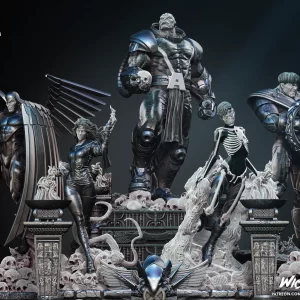 Apocalypse and Horsemen Diorama