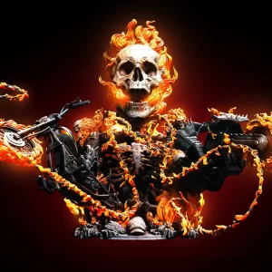 Ghost Rider Diorama