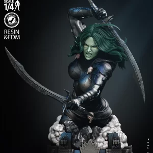 Guardians of the Galaxy Gamora Comic Version Bust