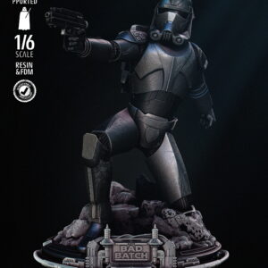 Hunter Bad Batch Sculpture - Miniature, Unfinished
