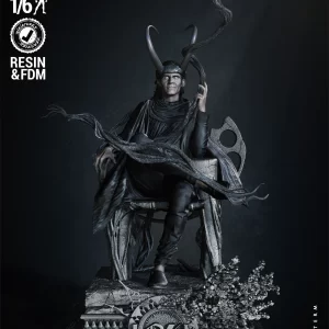 Loki Throne Sculpture