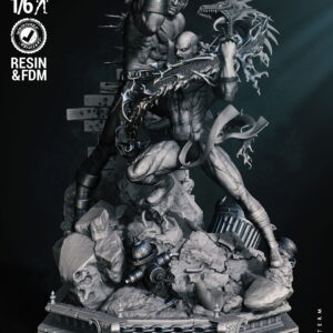 Luke Cage Power Man and Iron Fist Diorama