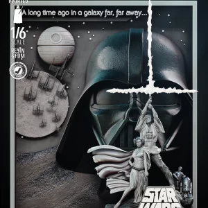 Luke Leia Poster Diorama