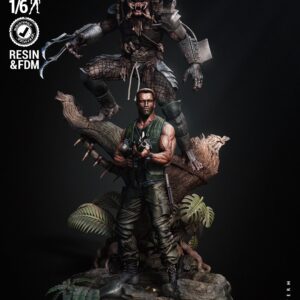 Predator Dutch Diorama