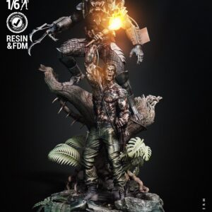 Predator Dutch Torch Diorama