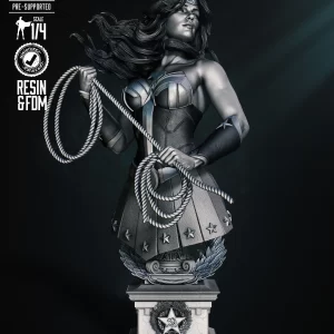 Red Son Wonder Woman Bust