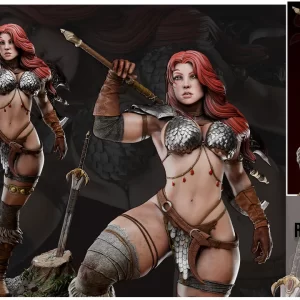 Red Sonja Statue