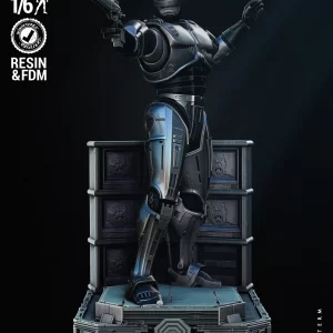 Robocop Sculpture