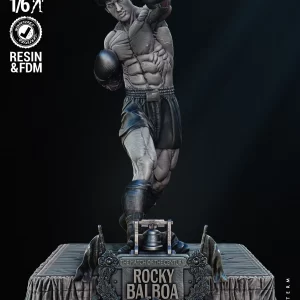Rocky Balboa Sculpture (Model Kit)