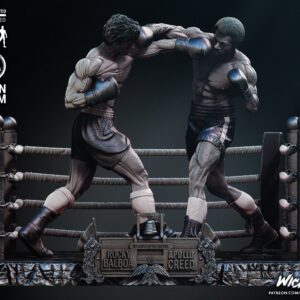 Rocky Balboa and Apollo Creed Diorama