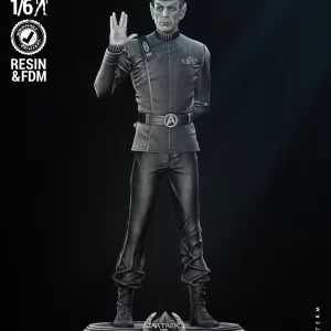 Star Trek Spock Sculpture - Miniature, Unfinished