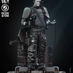 Universal Soldier Andrew Scott Sculpture (Model Kit)