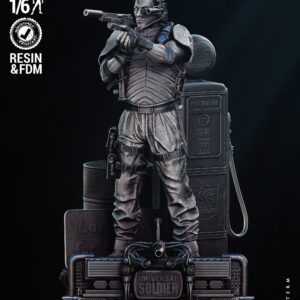 Universal Soldier Luc Deveraux Sculpture