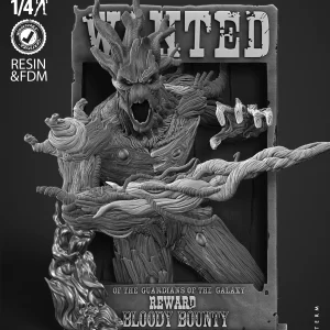 Groot Comic Version Poster Bust
