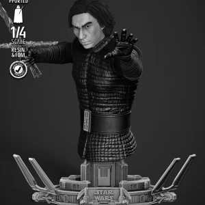 Last Jedi Kylo Ren Bust