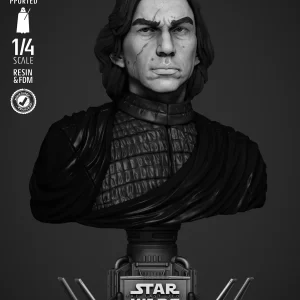 Last Jedi Kylo Ren Portrait Bust