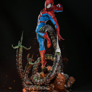 Spiderman Octo Sculpture