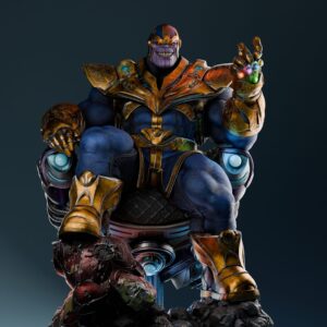 Thanos Throne Sculpture
