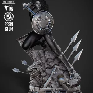 Wonder Girl Sculpture