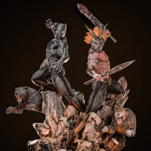 Black Panther Kilmonger ZEZ Diorama