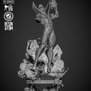 DeadMan Sculpture (ModelKit, Unfinished)