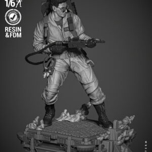 Ghostbusters Egon Spengler Sculpture