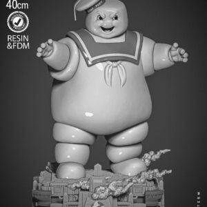 Ghostbusters Mr Stay Puft Sculpture