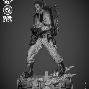 Ghostbusters Winston Zeddemore Sculpture