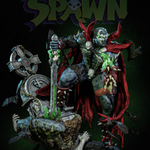 Spawn ZEZ Statue (ModelKit, Unfinished)