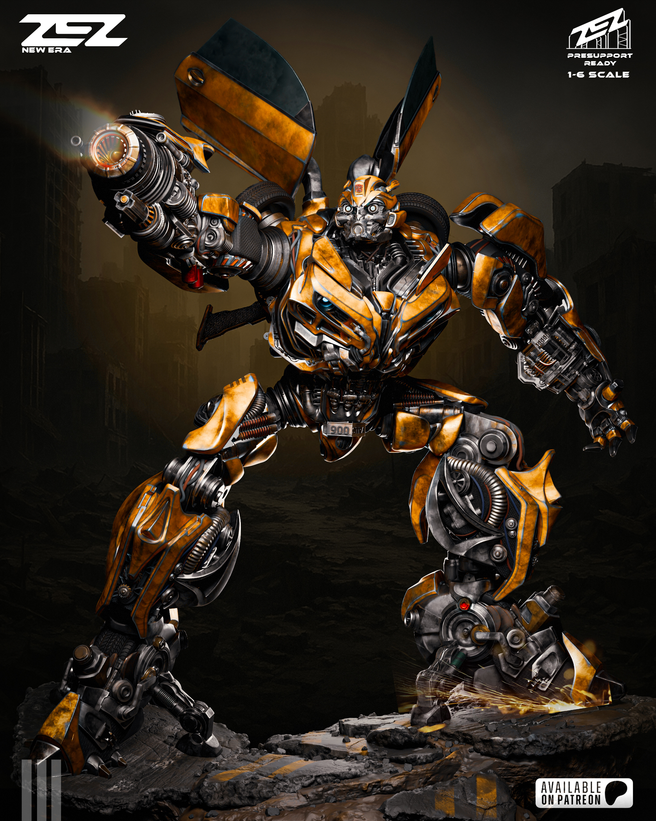 Bumblebee Transformers ZEZ Statue