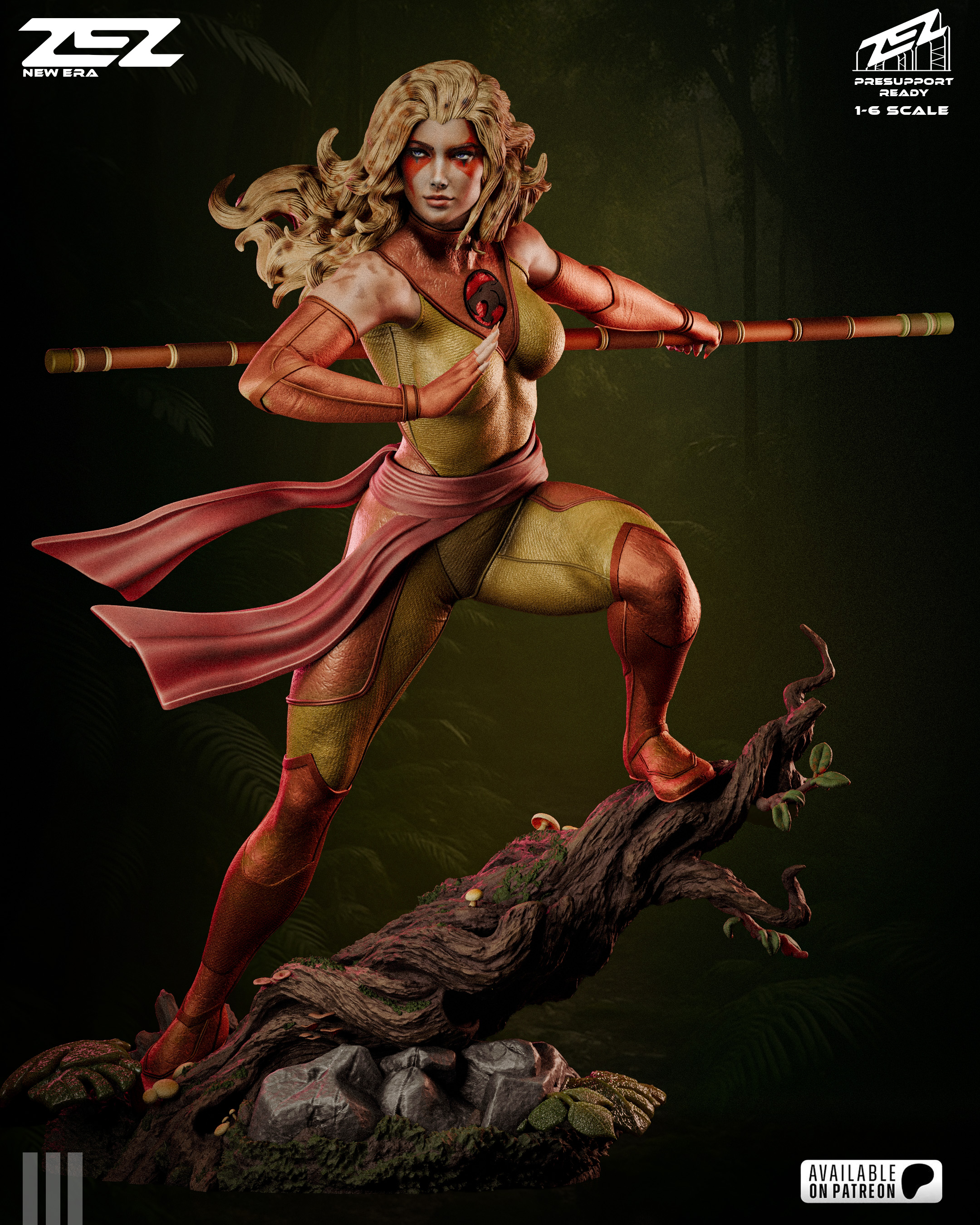 Cheetara Thundercats ZEZ Statue